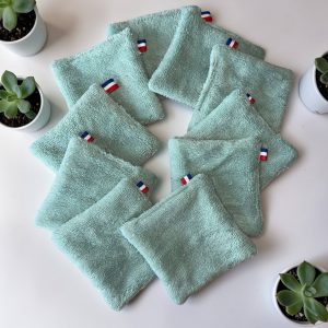 Lot de 10 cotons démaquillantes lavables en bambou Atelier Julac