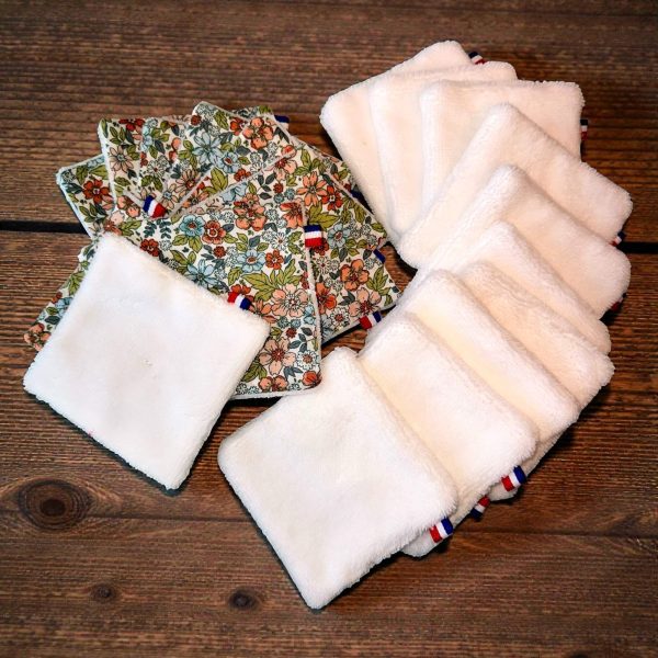 Panier Cotons Lavables Bambou : Le Meilleur Duo x 20