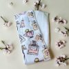 Bandeau de soin visage en bambou - Bouteilles de parfum