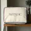 face-packing-cube-organisateur-valise Cube de rangement valise avec logo MOONLAC visible